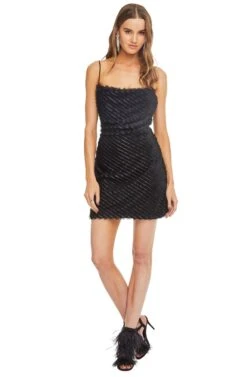 Cha Cha Mini Dress -Dresses Sales Store ACDR100032 BLACK 01