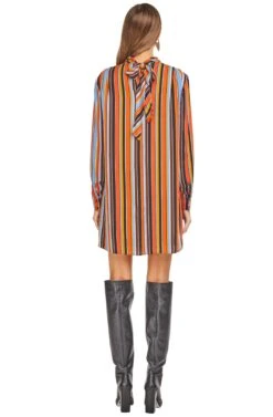 Culver Dress -Dresses Sales Store ACDR100034 MULTI STRIPE 03