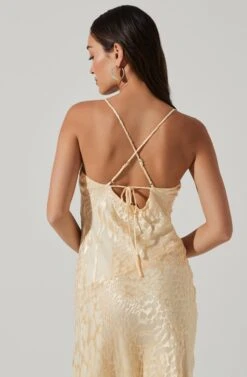 Gaia Burnout Floral Midi Dress -Dresses Sales Store ACDR100133F CREAMFLORALBURNOUT 6