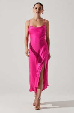 Gaia Midi Dress -Dresses Sales Store ACDR100133S BRIGHTFUCHSIA 1 e54c61dc 14c7 4b7b ac95 15b9739c7e33