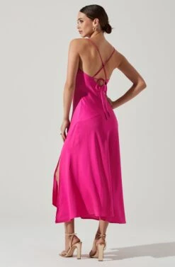 Gaia Midi Dress -Dresses Sales Store ACDR100133S BRIGHTFUCHSIA 4 c7a19fae 8da9 44be 8301 688c3d7ce4ba
