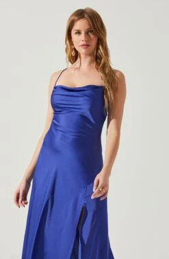 Gaia Midi Dress -Dresses Sales Store ACDR100133S INDIGO 3