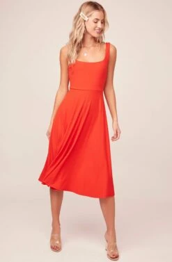 Faith Midi Dress -Dresses Sales Store ACDR100253 BRIGHT RED 2AA 218ac647 94ba 401d 8a8f b4c3341e75f4