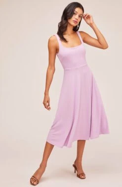 Faith Midi Dress -Dresses Sales Store ACDR100253 LILAC 1A 52cef082 5feb 4fc3 9e07 4100dbac0871