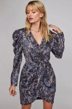 London Puff Sleeve Dress