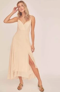 Lyric Midi Dress -Dresses Sales Store ACDR100443 BUTTERMILK 3A