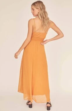 Lyric Midi Dress -Dresses Sales Store ACDR100443 GOLDEN HOUR 4A