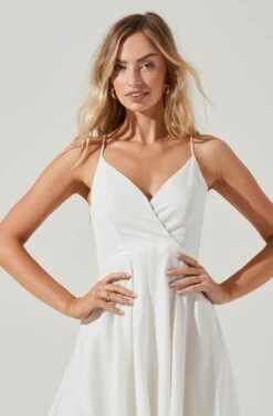 Ambrosia Midi Dress -Dresses Sales Store ACDR100490 WHITE 0392