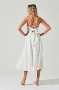 Ambrosia Midi Dress -Dresses Sales Store ACDR100490 WHITE 0398
