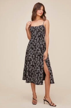 Keilani Fruit Midi Dress
