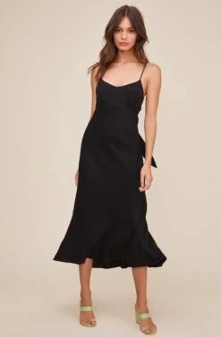 Charisma Midi Dress -Dresses Sales Store ACDR100591 BLACK 2