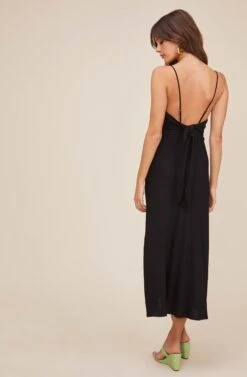 Charisma Midi Dress -Dresses Sales Store ACDR100591 BLACK 4