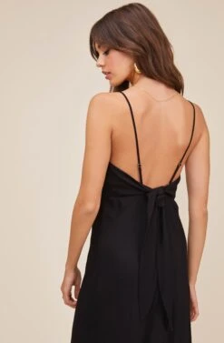 Charisma Midi Dress -Dresses Sales Store ACDR100591 BLACK 5