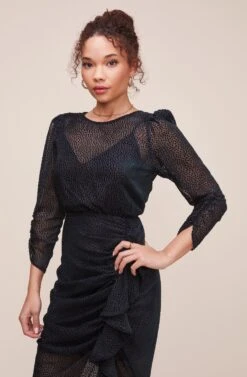 Samara Dress -Dresses Sales Store ACDR100667 FOREST GREEN 2