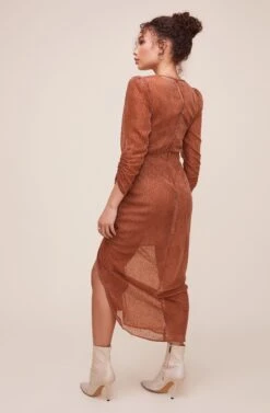 Samara Dress -Dresses Sales Store ACDR100667 GINGER 4