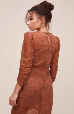 Samara Dress -Dresses Sales Store ACDR100667 GINGER 5