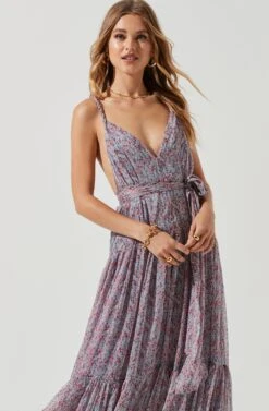 Dresses Sales Store -Dresses Sales Store ACDR100834B BLUEPINKMULTIDITSY 0570