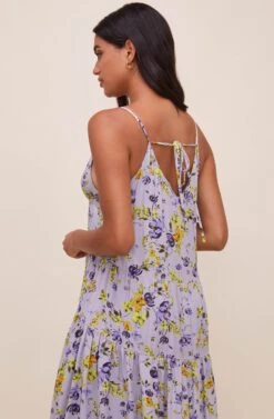 Lizbeth Floral Maxi Dress -Dresses Sales Store ACDR100854R004 PURPLELEMONFLORAL 7