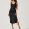 Alva Sweetheart Midi Dress