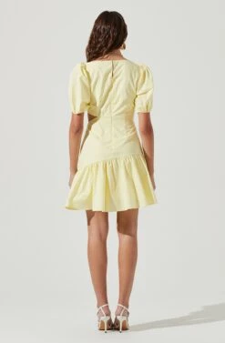Mayfair Side Cutout Puff Sleeve Mini Dress -Dresses Sales Store ACDR101116 LEMONADE 3 3cc2b0d5 4e4f 4a0a 9303 9e18f182c2db
