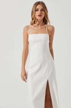 Brayden Strappy Back Midi Dress -Dresses Sales Store ACDR101175 WHITE 0902 e58c93a6 cbdb 4686 b390 27a5ba1bd1fb