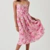 Ferreira Floral Bustier Midi Dress