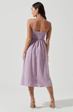 Ferreira Sweetheart Midi Dress -Dresses Sales Store ACDR101225 LAVENDER 0076