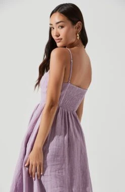 Ferreira Sweetheart Midi Dress -Dresses Sales Store ACDR101225 LAVENDER 0080