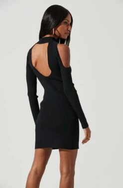 Kade Shoulder Cutout Mini Dress -Dresses Sales Store ACDR101352 BLACK 1528