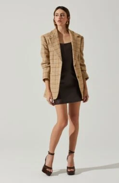 Carmen Strapless Faux Leather Mini Dress 21 Carmen Strapless Faux Leather Mini Dress -Dresses Sales Store ACDR101787L DARKBROWN 2