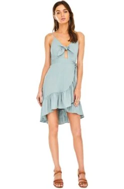 Sandy Dress -Dresses Sales Store ACDR94931 SAGE 01