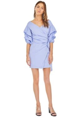 Shea Mini Dress -Dresses Sales Store ACDR95014 COTTON BLUE 01