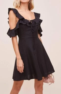 Emi Mini Dress -Dresses Sales Store ACDR95143B BLACK 3