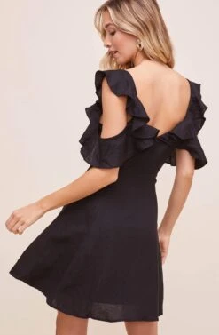 Emi Mini Dress -Dresses Sales Store ACDR95143B BLACK 5