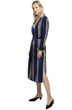 Copy Of Long Sleeve Front Tie Dress -Dresses Sales Store ACDR95335 BLUE STRIPE 02 80c8e3ca cb05 4781 8420 b725dc1555bf
