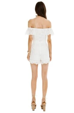 Anna Shorts -Dresses Sales Store ACP6433 OFF WHITE 03