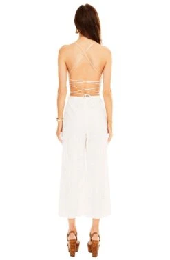Leighton Jumpsuit -Dresses Sales Store ACP6442D OFF WHITE 03