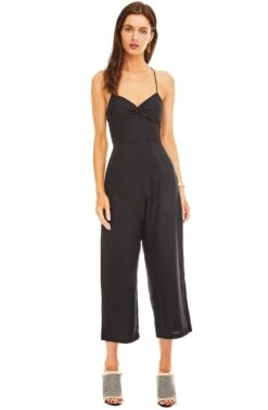 Leighton Jumpsuit -Dresses Sales Store ACP6442 BLACK 01