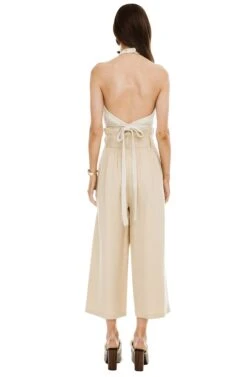 Deema Pant -Dresses Sales Store ACP6447 CAPPUCCINO 03