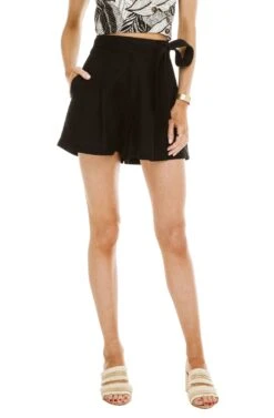 Jayden Shorts -Dresses Sales Store ACP6449B BLACK 00
