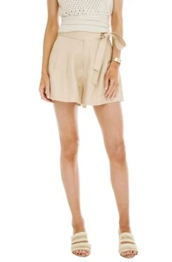Jayden Shorts -Dresses Sales Store ACP6449B CAPPUCCINO 00
