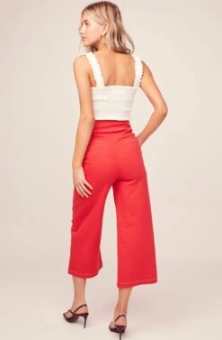 Nixon Wide Leg Pants -Dresses Sales Store ACP7040 STRAWBERRY RED 3AA 223cdf82 9202 4719 89bb 2189ad4f220f
