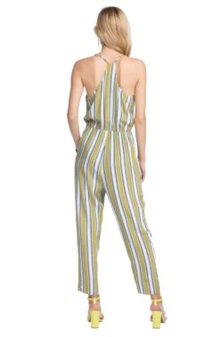 Sterling Striped Jumpsuit -Dresses Sales Store ACP7043 MOSS MULTI STRIPE 3
