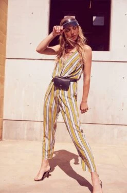 Sterling Striped Jumpsuit -Dresses Sales Store ACP7043 MOSS MULTI STRIPE 4 58a68e27 b717 4d79 8704 bdfe07a54c05