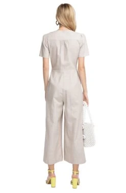 Wesley Wide Leg Jumpsuit -Dresses Sales Store ACP7049 NATURAL 03 163badc7 bec9 468b babc 17071daf39c2