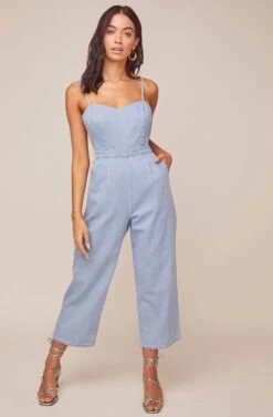 Edie Denim Jumpsuit