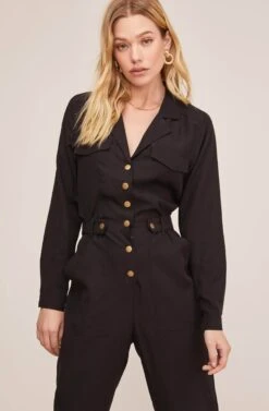 Siobhan Jumpsuit -Dresses Sales Store ACP7090 BLACK 3