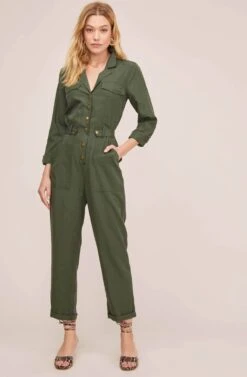 Siobhan Jumpsuit -Dresses Sales Store ACP7090 SMOKEY SPRUCE 1