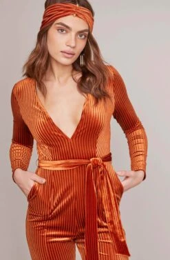 Cadence Jumpsuit -Dresses Sales Store ACP7093 COPPER 3A