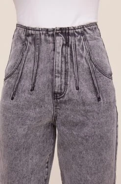 Perfectly Pleated Jean -Dresses Sales Store ACP7184 ASPHALT 5